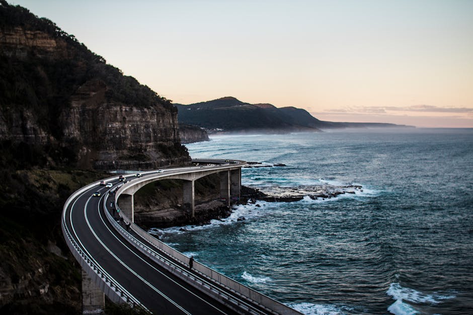 hidden Korean coastal trail cliffside ocean path sunrise