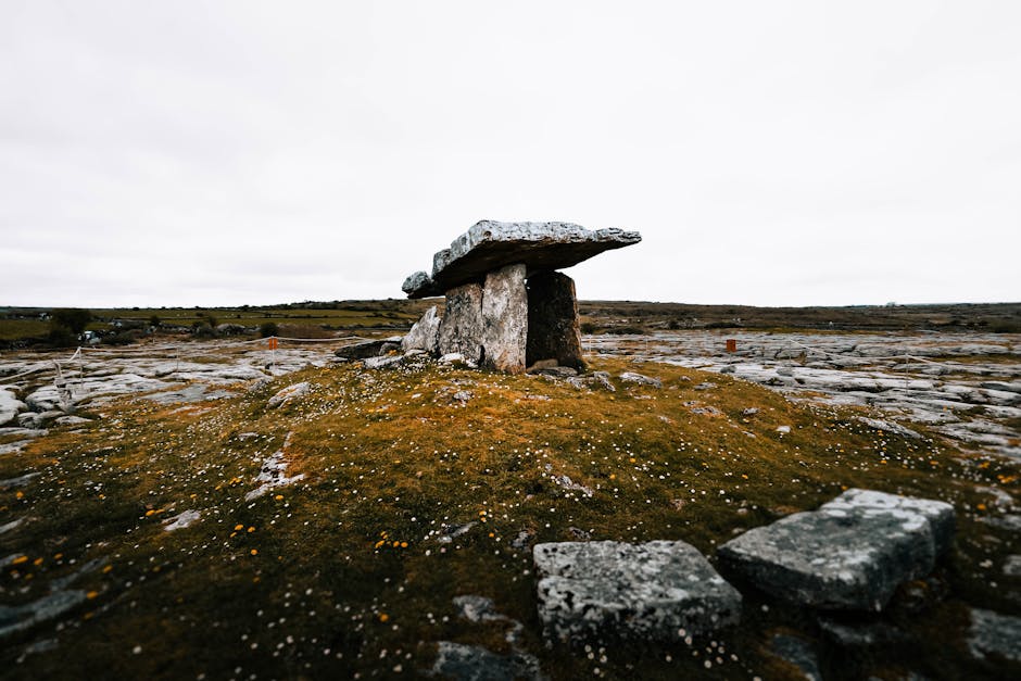 Gochang dolmen site UNESCO heritage Korea green fields stone monuments
