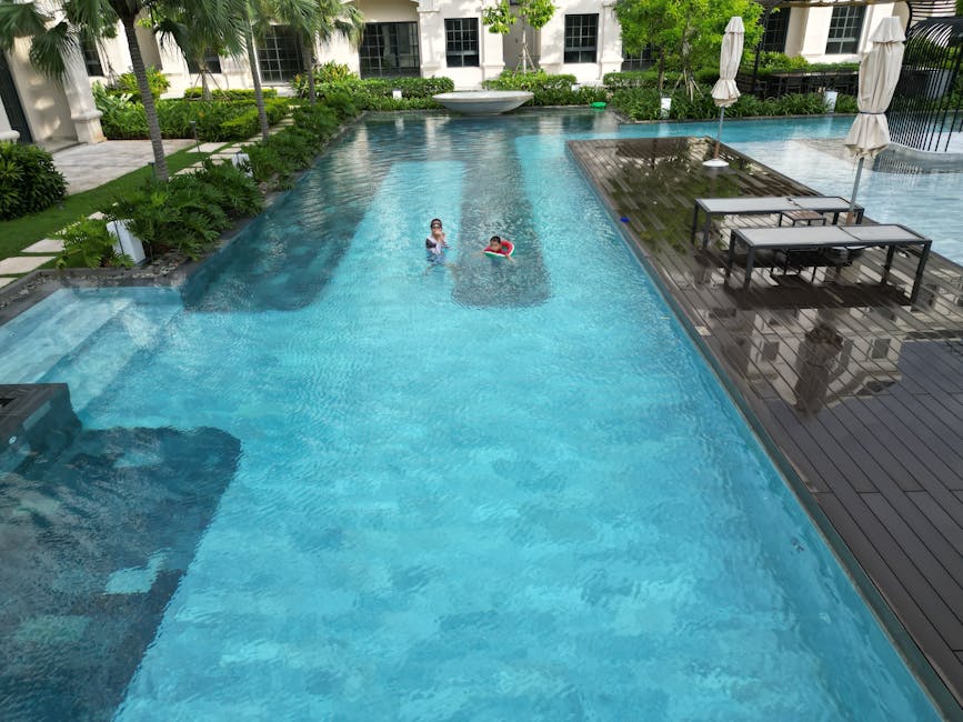 family vacation Asia beach resort children pool