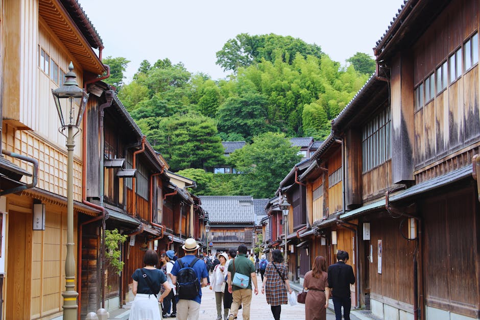 Kanazawa Japan small town traditional district travel 2026
