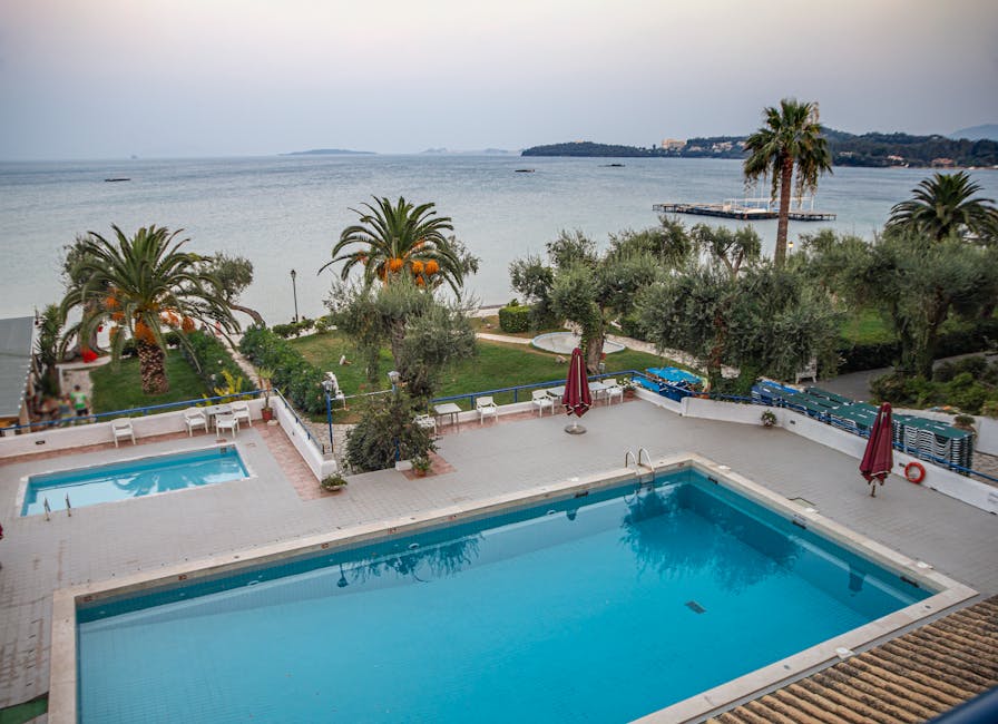 Jeju Island family resort pool ocean view 2026