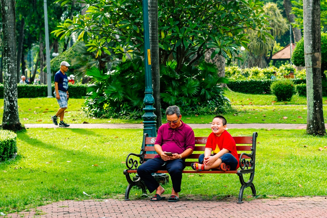 grandparents grandchildren travel happy family outdoor nature