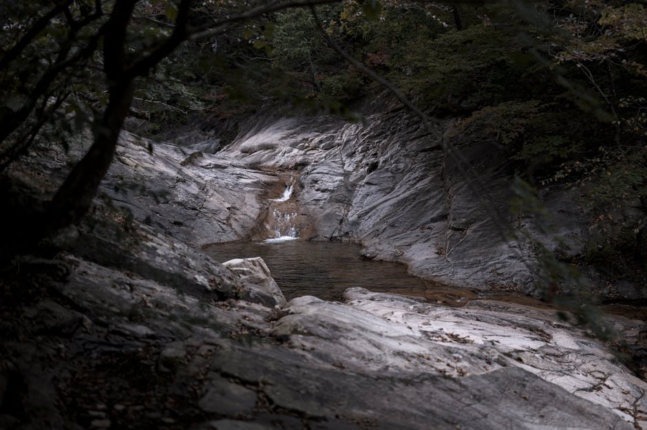 hidden travel spots Korea, quiet countryside landscape