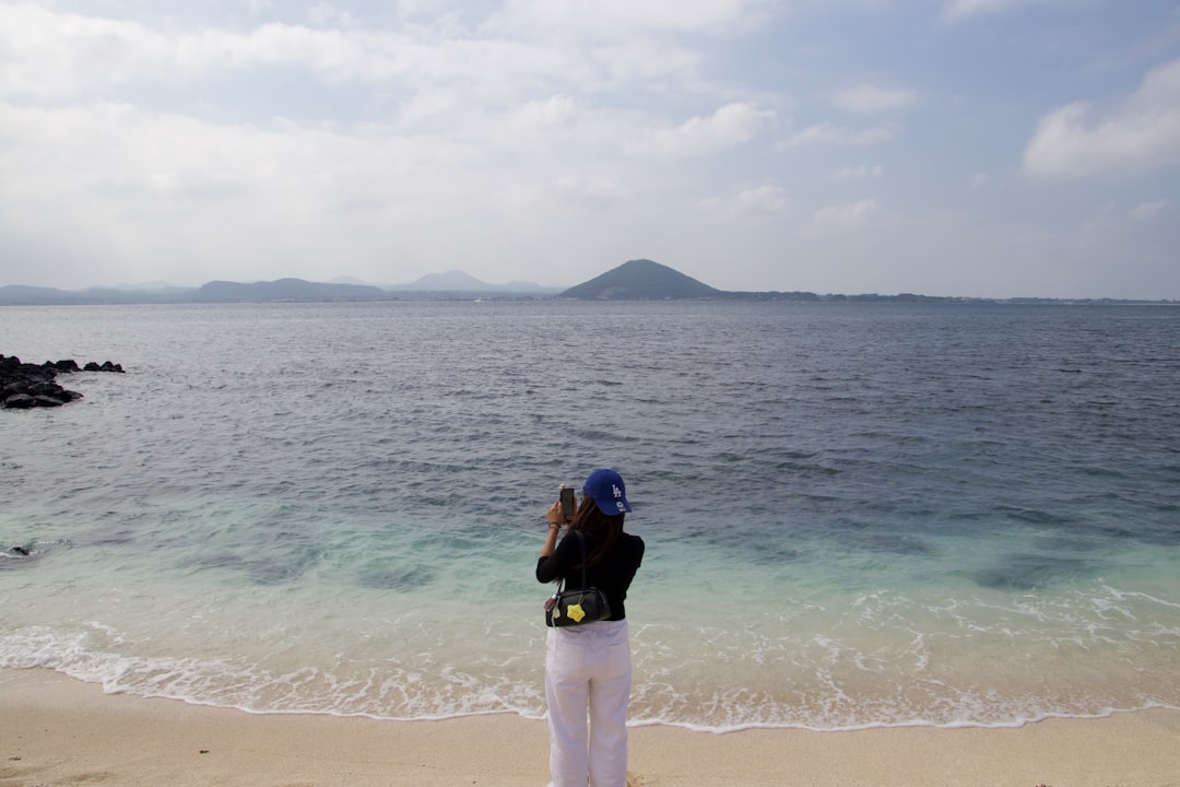 family travel 2026, Korea Jeju island beach children