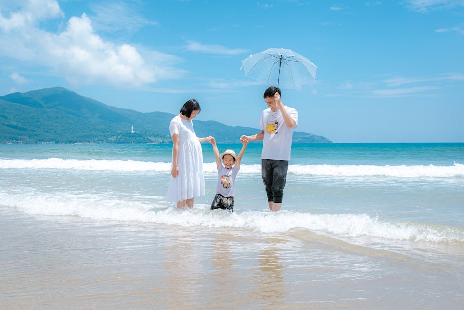 Da Nang Vietnam family resort beach 2026, Osaka Japan family travel children