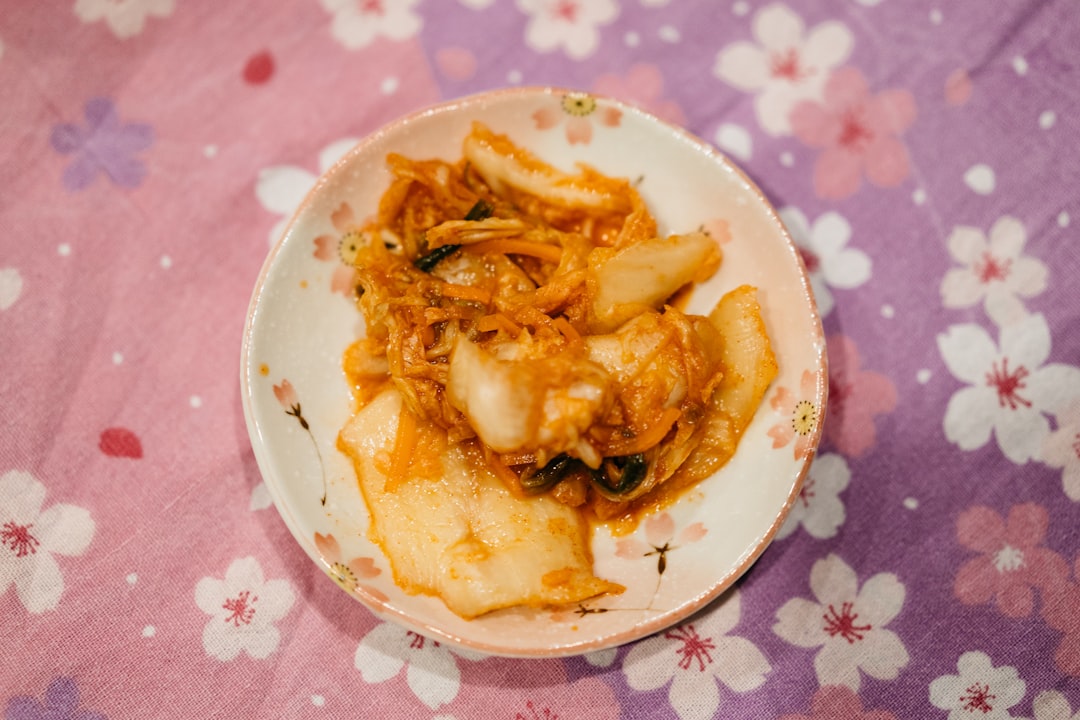 kimchi fried rice, fermented kimchi stages comparison