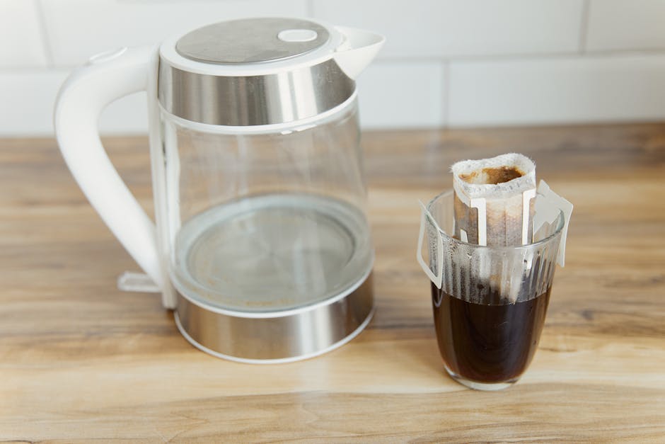 drip bag brewing method, coffee extraction temperature