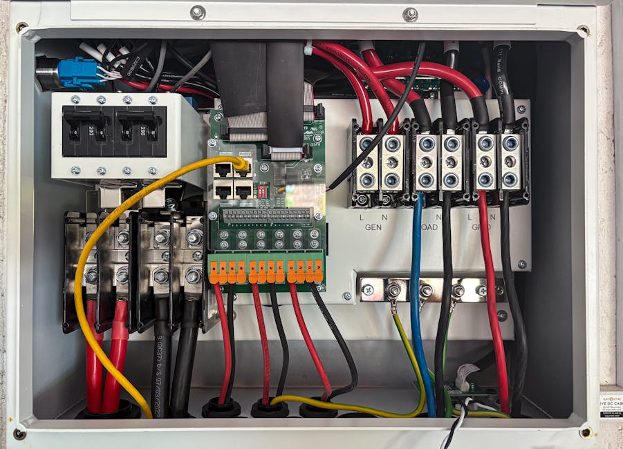 portable power station solar charging setup camping, MPPT charge controller wiring diagram